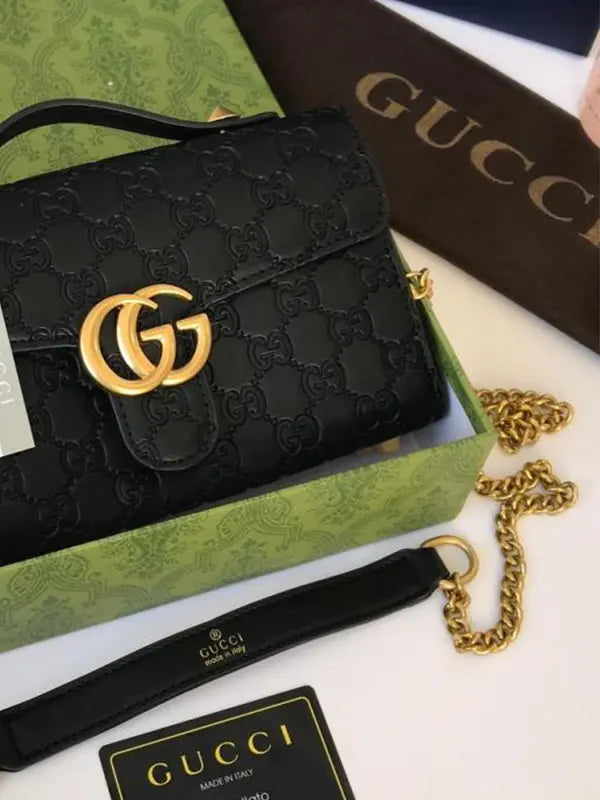 شنطة قوتشي اسود سمول شنط وحقائب gucci bags
