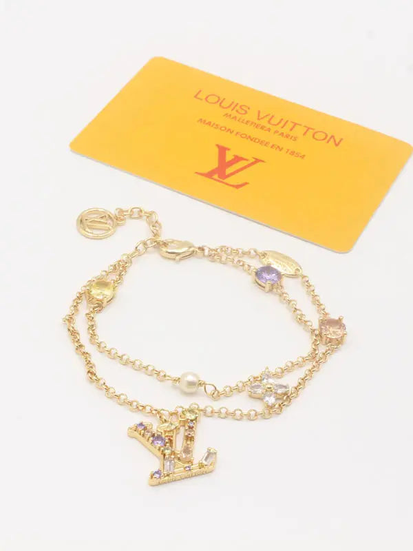 اساور لويس فيتون موف ستون دبل لاينز لوقو ماستر اسواره louis vuitton