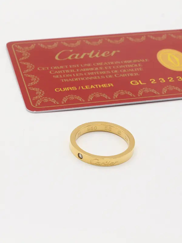 خاتم كارتير النحيف لوقو slim خواتم CARTIER