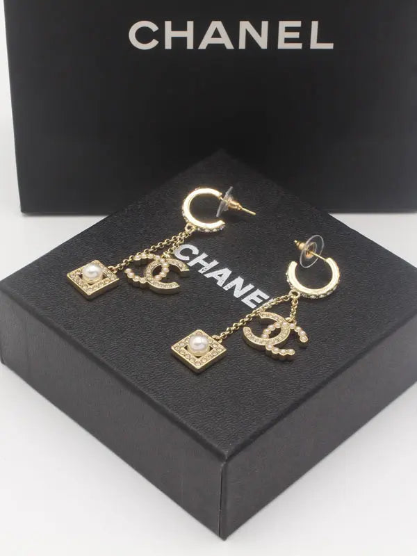 حلق شانيل الجديد 668 حلق chanel