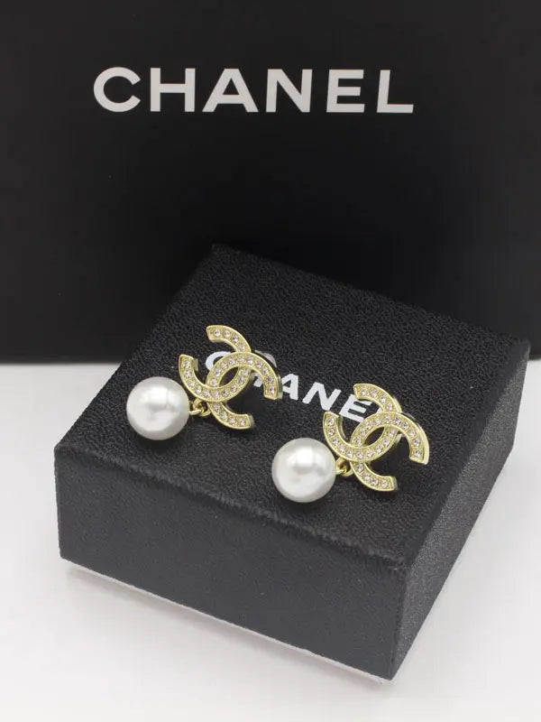 حلق شانيل الجديد 719 حلق chanel