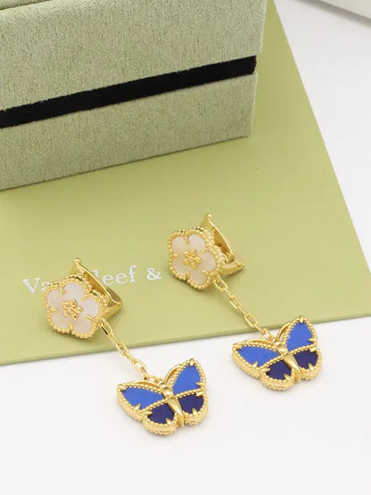 حلق فان كليف فينتاج الامبرا وسط الماستر حلق van cleef