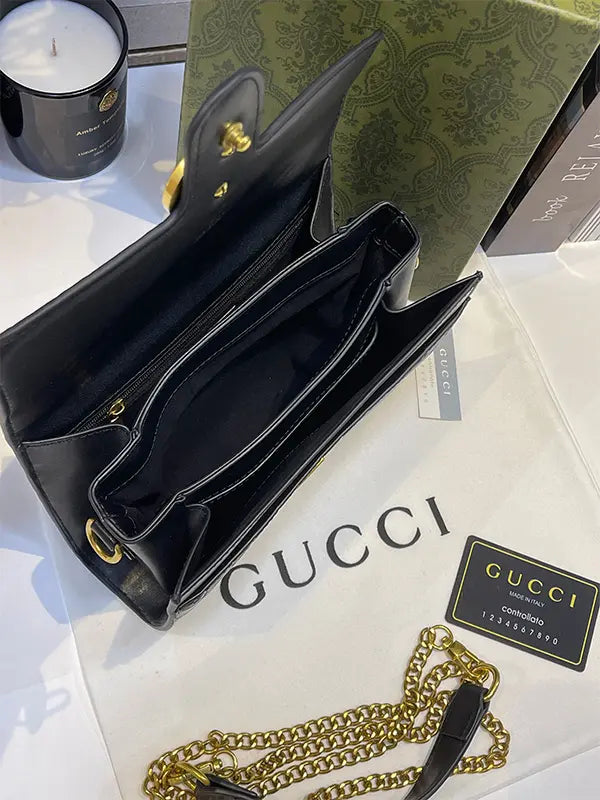 شنطة قوتشي اسود سمول شنط وحقائب gucci bags
