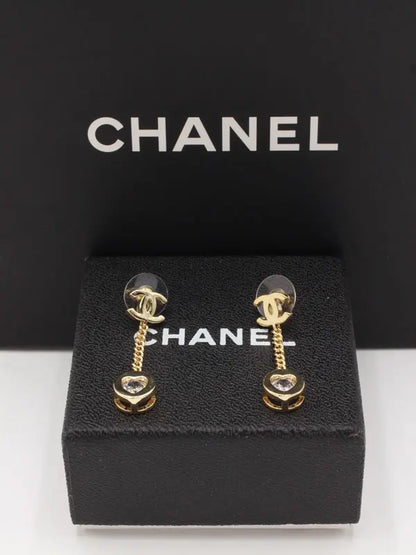 حلق شانيل طويل 670 حلق chanel