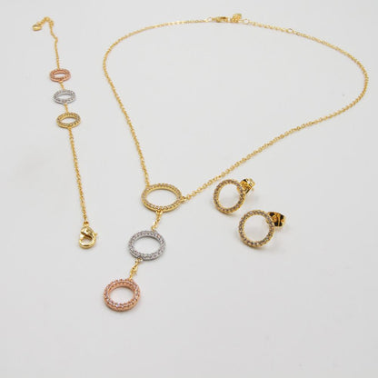 طقم شوبارد زركون اطقم متوفر 1 لون