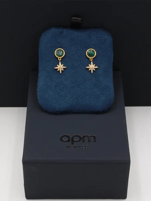 حلق اي بي ام حجر طبيعي صغير ماستر حلق APM