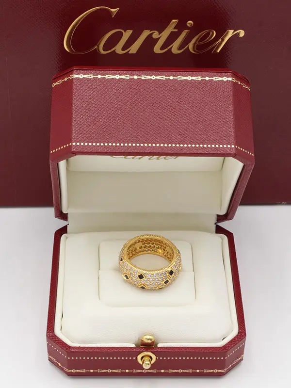 دبلة كارتير العريضه زركون ماستر خواتم CARTIER