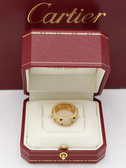 دبلة كارتير العريضه زركون ماستر خواتم CARTIER