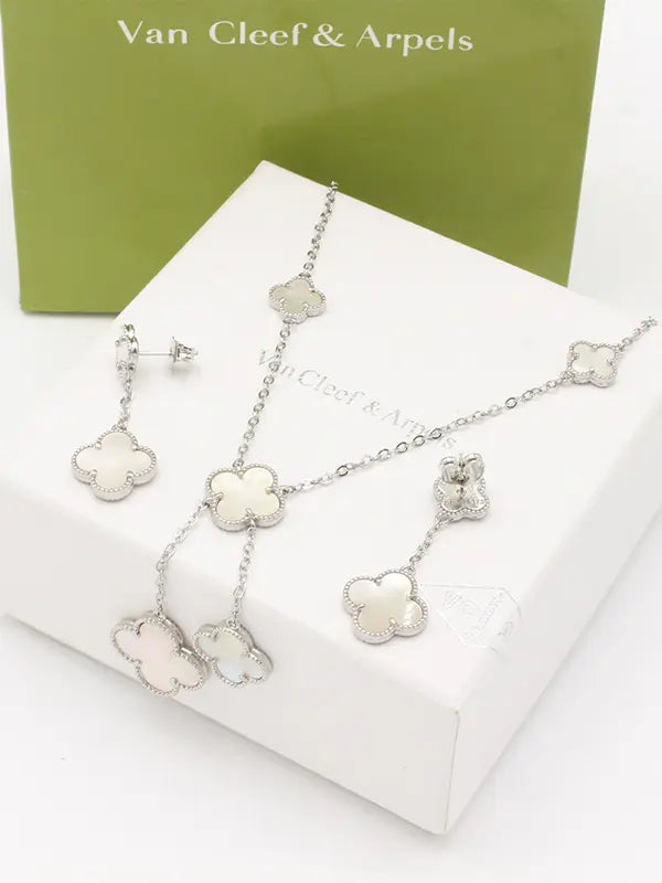 طقم فان كليف 5 وردات 2 قطع اطقم van cleef