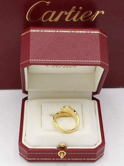 خاتم كارتير تايقر نيو بلاك ماستر ميتال خواتم CARTIER