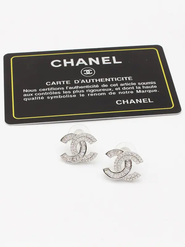حلق شانيل زركون لوقو 619 حلق chanel