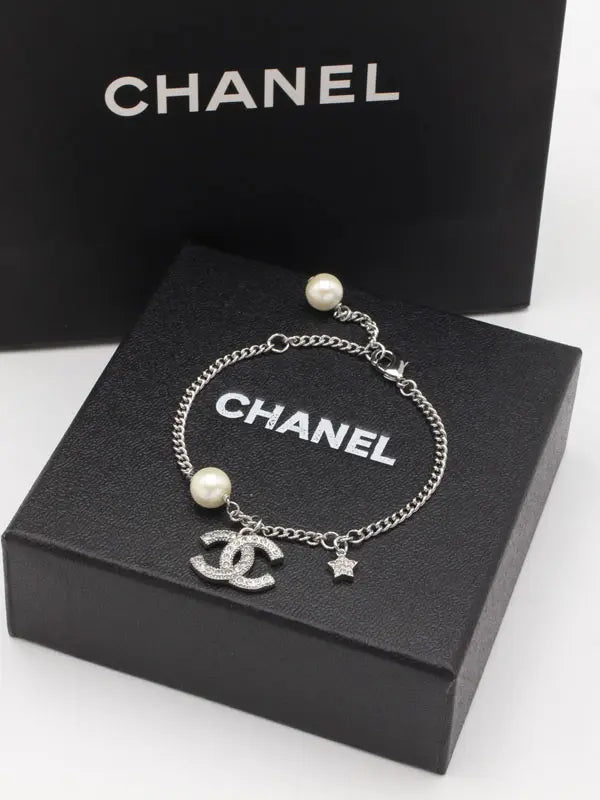 اسواره شانيل فضي 856 ماستر اسواره chanel