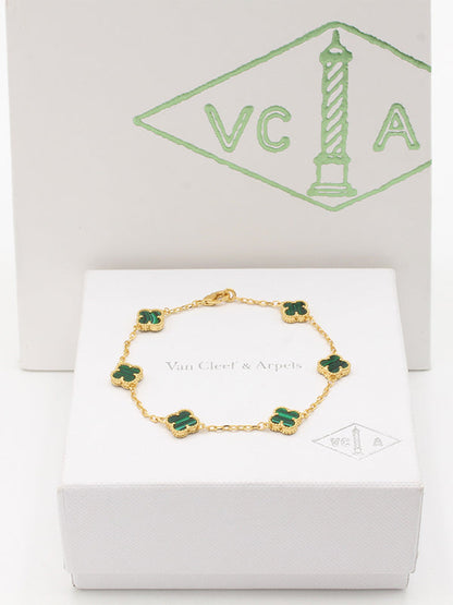 اسواره فان كليف ورود ميني ماستر اسواره van cleef اخضر ذهبي