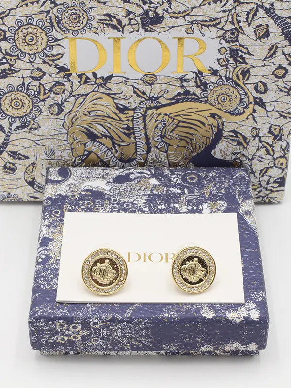 حلق ديور مدور 591 حلق dior