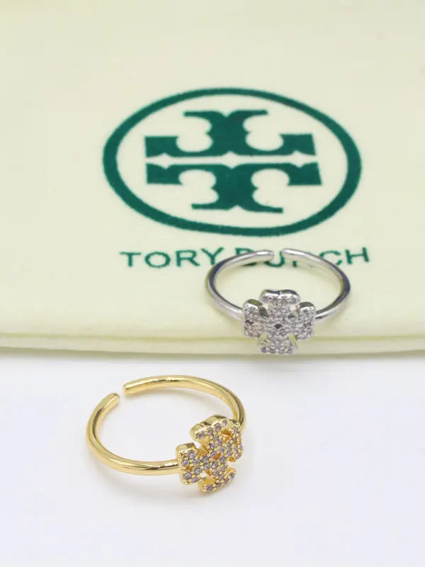 خاتم توري بورش زركون ماستر ناعم خواتم tory burch