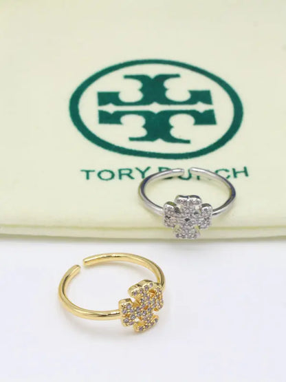 خاتم توري بورش زركون ماستر ناعم خواتم tory burch