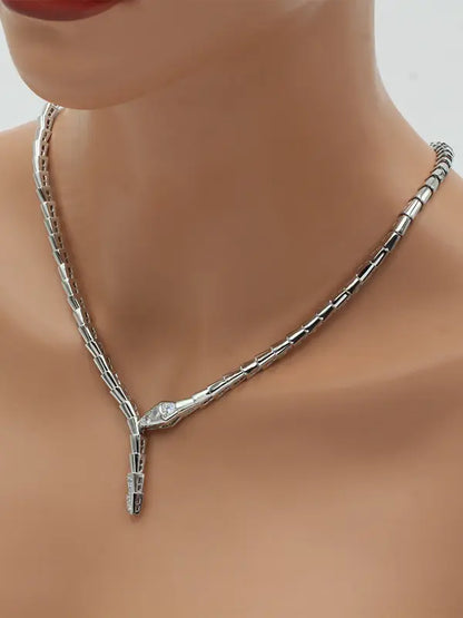 عقد بولغاري الجديد زركون لوقو ماستر سلسال bvlgari