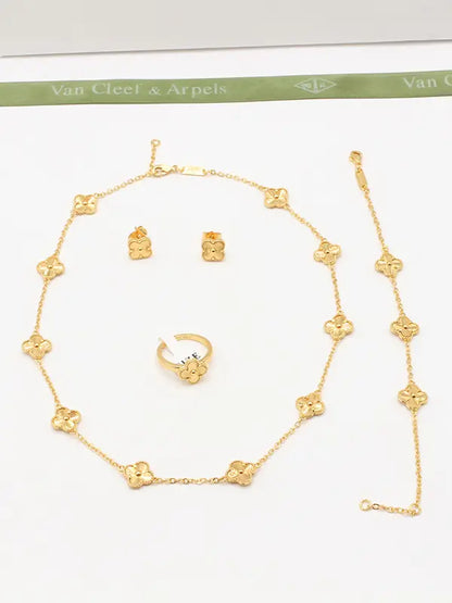 طقم فان كليف ورود ميني 4 قطع اطقم van cleef