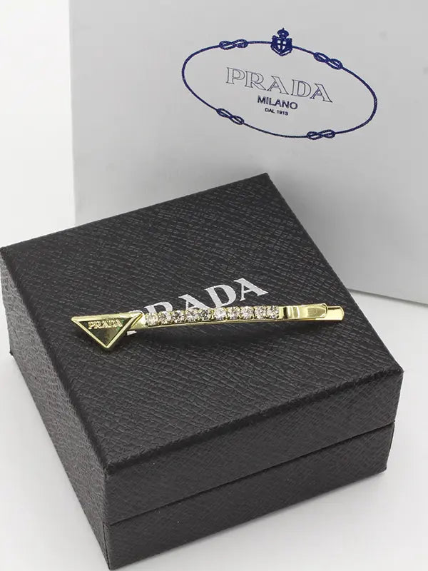 بنس برادا اكسسوارات شعر brada ذهبي