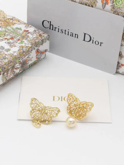 حلق ديور لولو فراشه 617 ماستر حلق dior