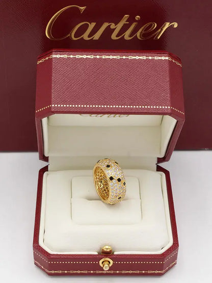 دبلة كارتير العريضه زركون ماستر خواتم CARTIER