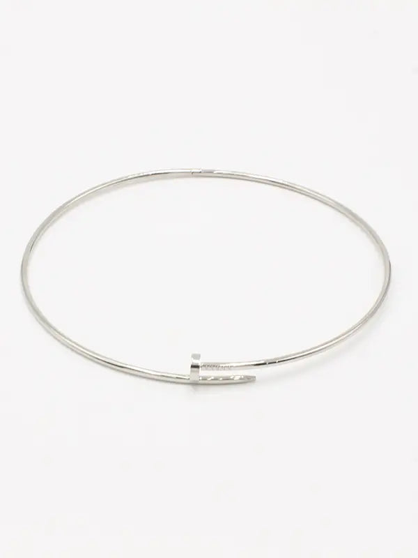 عقد كارتير طوق slim سلسال CARTIER فضي