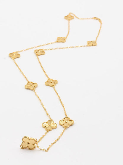 سلسال فان كليف طويل وذ لوقو سلسال van cleef