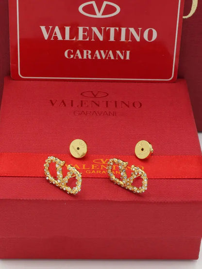 حلق فالنتينو ستون ماستر 710 حلق VALENTINO ذهبي