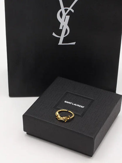 خاتم ايف سان لوران ميتال 541 خواتم ysl