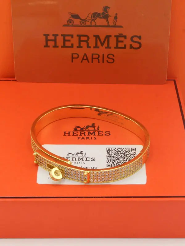 اساور هيرمز نيو بانقل ماستر لوقو زركون اسواره HERMES