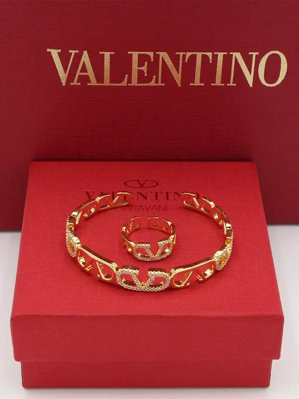 اساور وخاتم فالنتينو زركون 790 اسواره VALENTINO