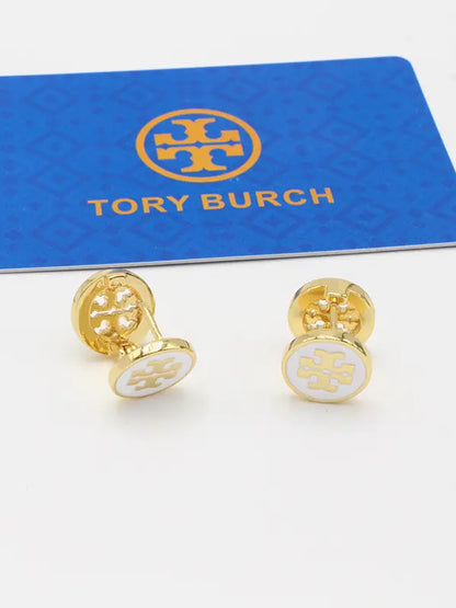 حلق توري بورش ابيض تو سايد لوقو حلق tory burch