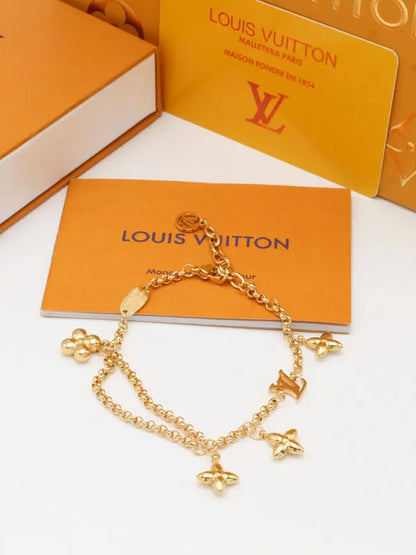 اسوارة لويس فيتون نيو بندنتز قولد لوقو اسواره louis vuitton