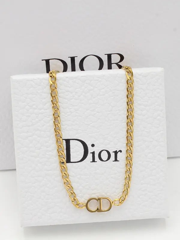 سلسال ديور شاين جنزير قولد سلسال dior
