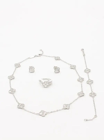طقم فان كليف ورود ميني 4 قطع اطقم van cleef