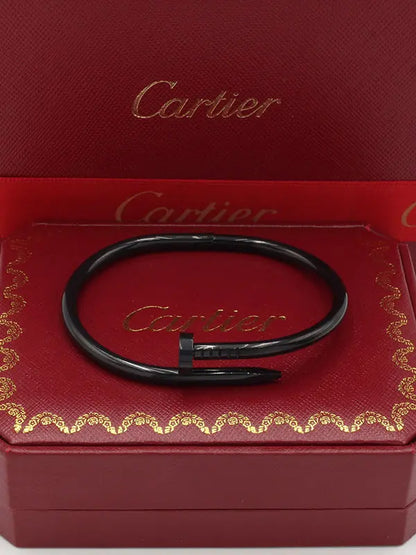 اساور كارتير رجالي بلاك لوقو اسواره CARTIER