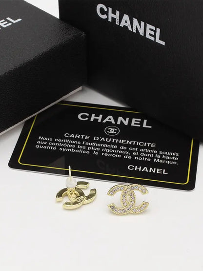 حلق شانيل زركون 583 حلق chanel