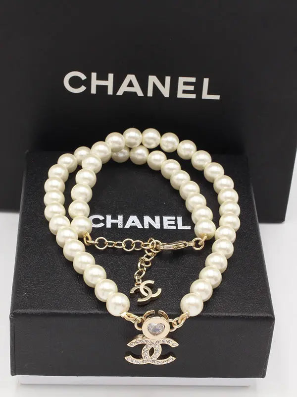 سلسال شانيل لولو زركون لوقو سلسال chanel