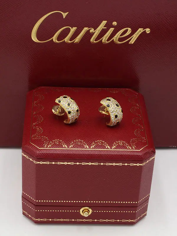 حلق كارتير تايقر ماستر زركون بلاك حلق CARTIER
