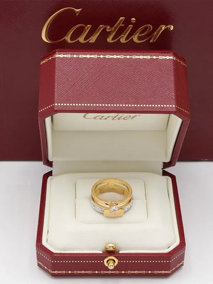 خاتم كارتير ستون وذ لوقو خواتم CARTIER