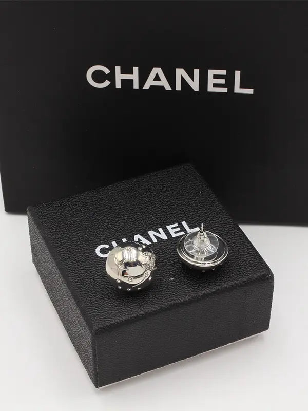 حلق شانيل مدور 567 حلق chanel