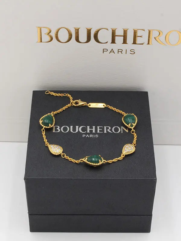 اساور بوشرون ناعم ماستر زركون الجديد 946 اسواره bucheron اخضر
