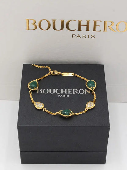 اساور بوشرون ناعم ماستر زركون الجديد 946 اسواره bucheron اخضر
