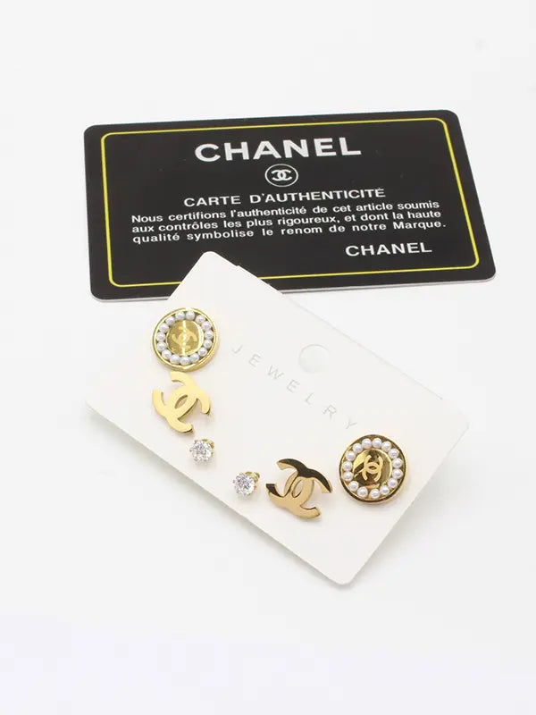 مجموعه حلق شانيل 605 حلق chanel