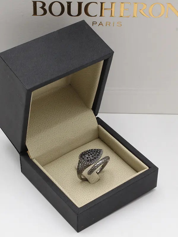 خاتم بوشرون زركون كبير خواتم bucheron