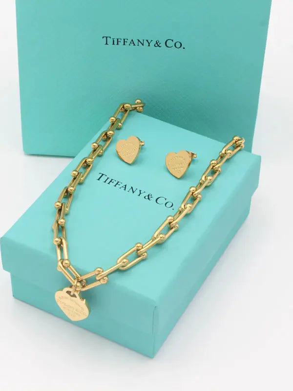 طقم تيفاني ميتال بيق شاين اطقم tiffany