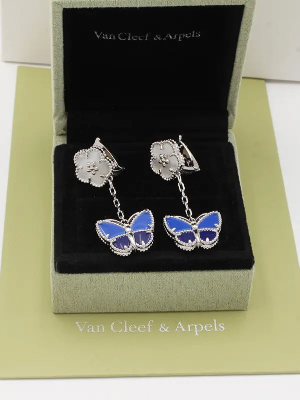 حلق فان كليف فينتاج الامبرا وسط الماستر حلق van cleef