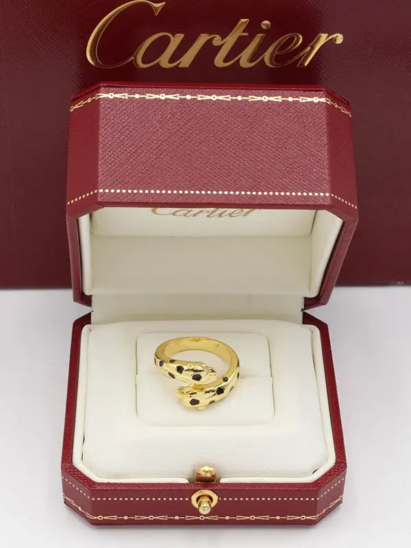 خاتم كارتير تايقر نيو بلاك ماستر ميتال خواتم CARTIER