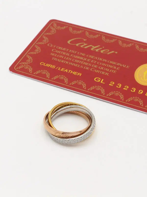 خواتم كارتير متشابكة ماستر الجديد خواتم CARTIER