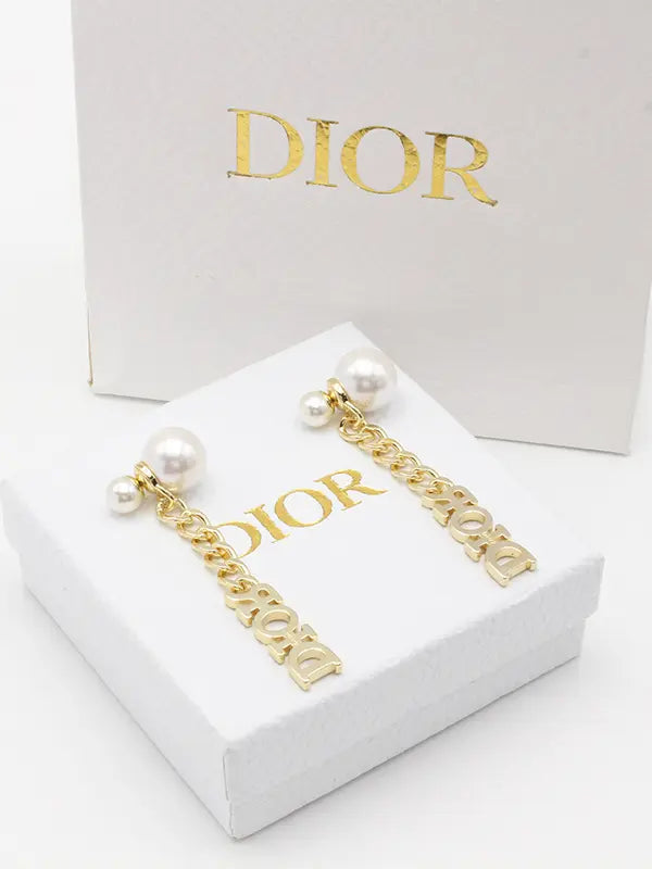 حلق ديور طويل 590 حلق dior